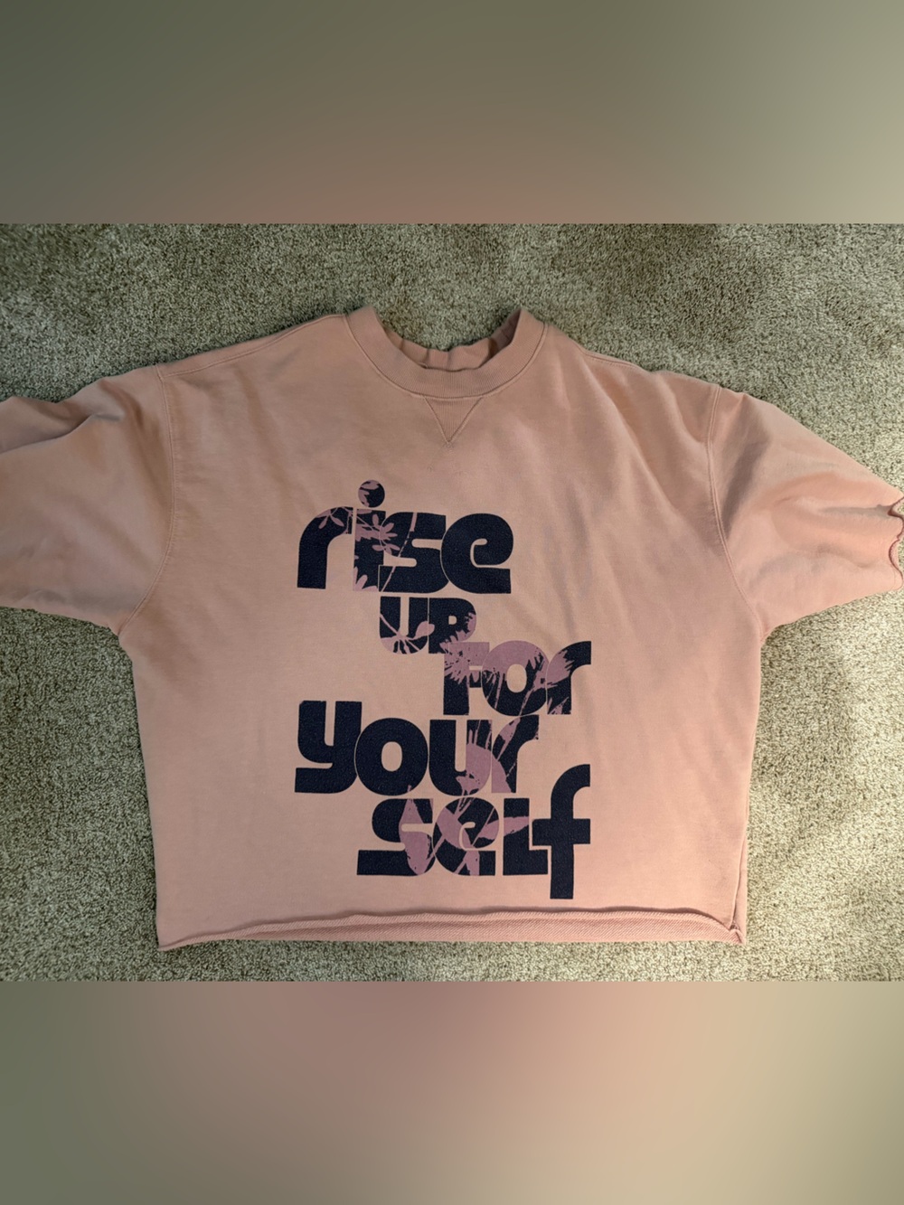 Women's Pink Graphic Sweatshirt